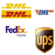 UPS DHL FedEX 1-9 Jersey ( 0.4-3kg ) $30 / 10-20 Jersey ( 4kg-8kg) $60